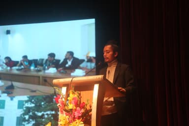 Keynote speech by Mr. Laxman Bista